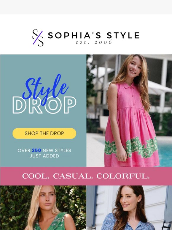 Cool. Casual. Comfortable. 💕
