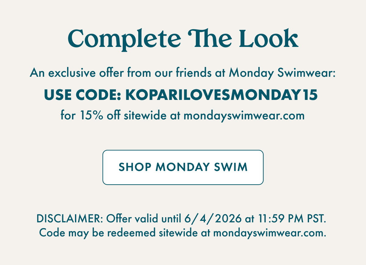 Shop Monday Swimwear 