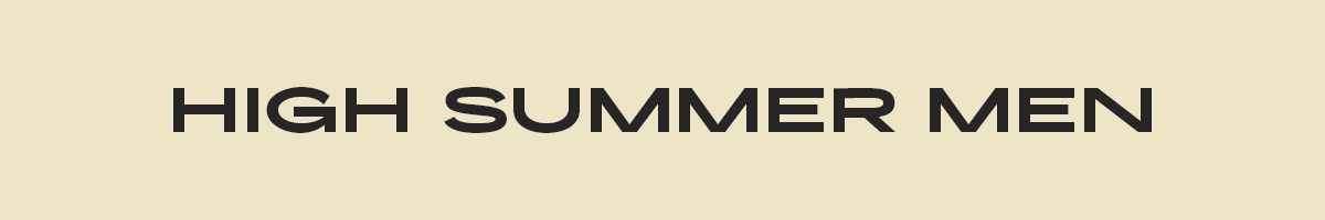 CINQUE | Men HIGH SUMMER