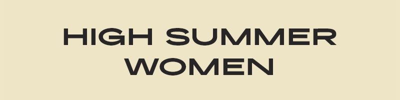 CINQUE | Women HIGH SUMMER