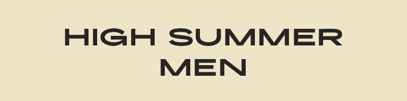 CINQUE | Men HIGH SUMMER