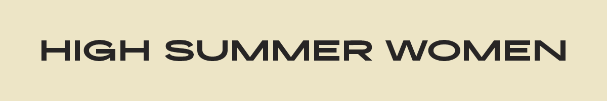 CINQUE | Women HIGH SUMMER