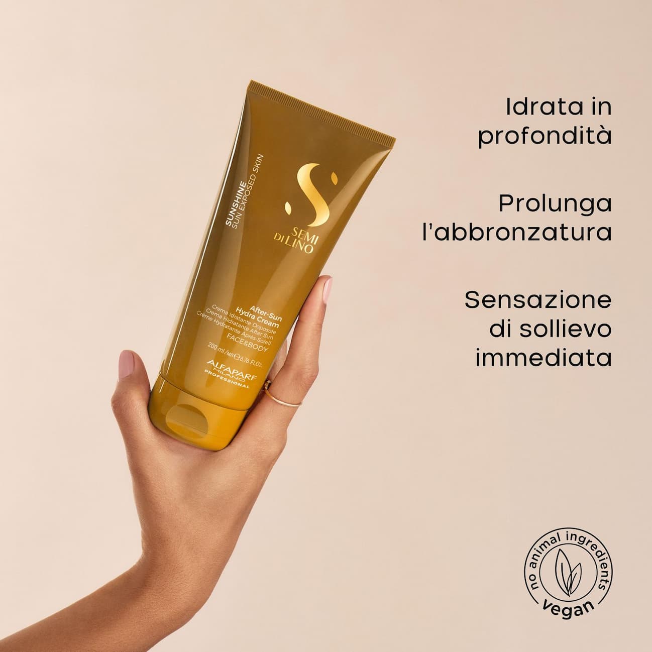Semi di lino Sunshine After sun cream