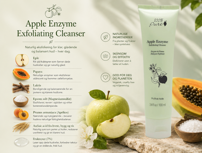 Apple enzyme cleanser
