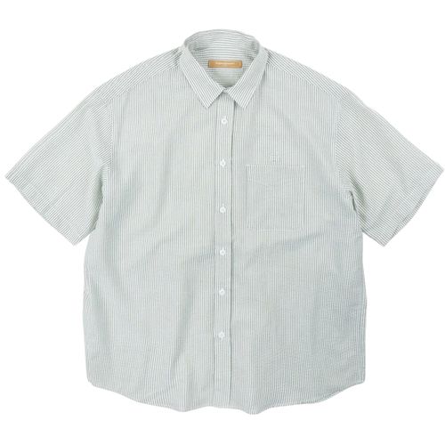 FrizmWORKS OG Stripe Seersucker Shirt - Green