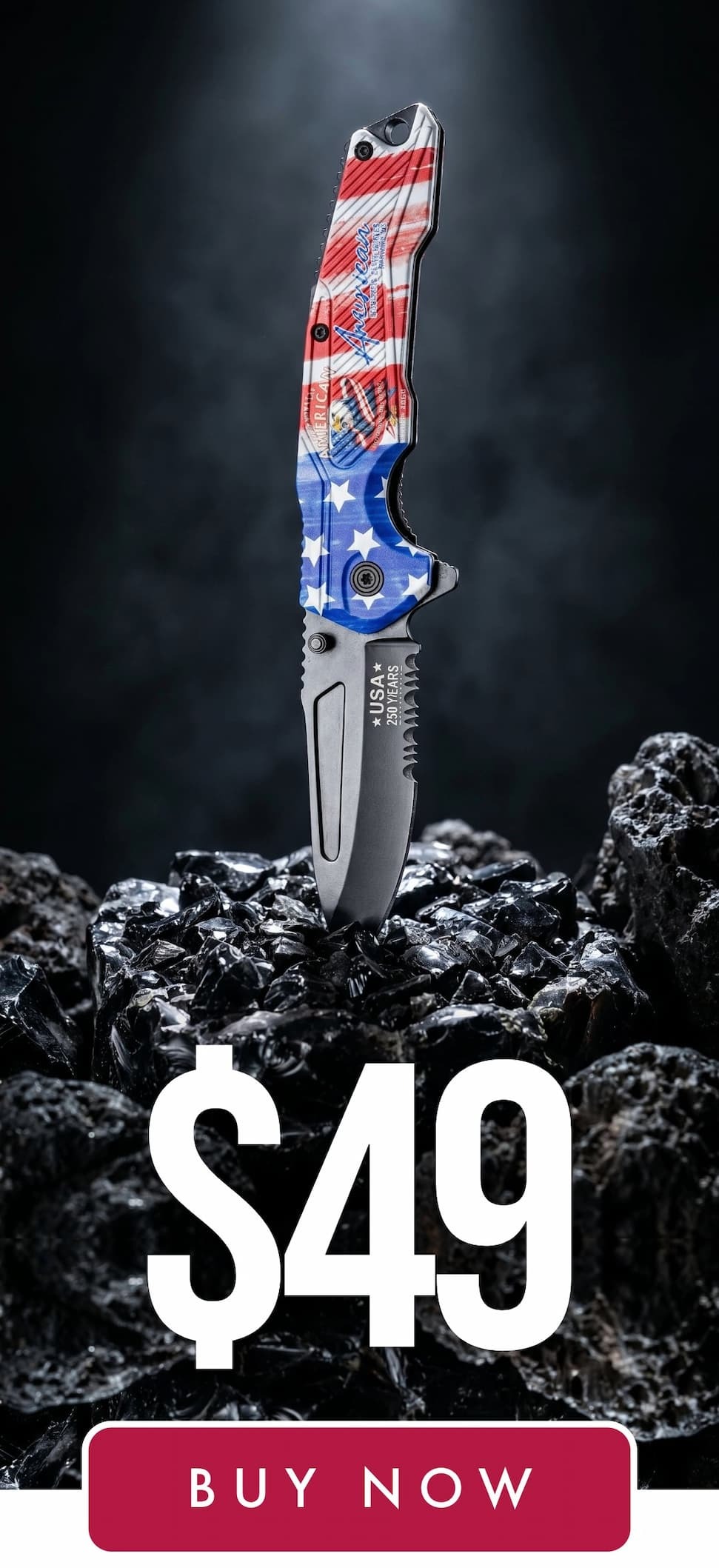 Limited Edition Tactical Knife - Only $49