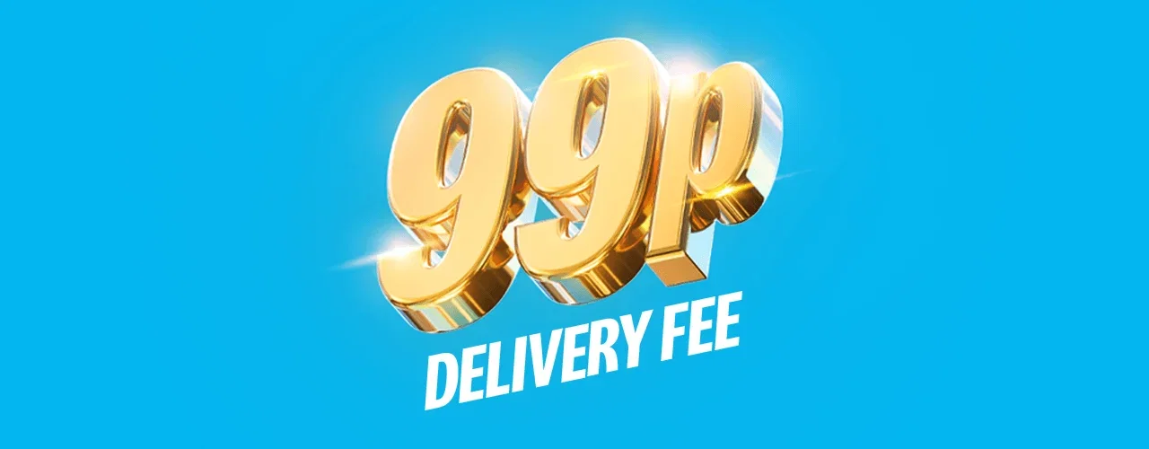 3. 99p Delivery fee