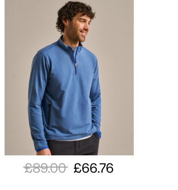 Shilstone Quarter Zip Lightweight Sweatshirt