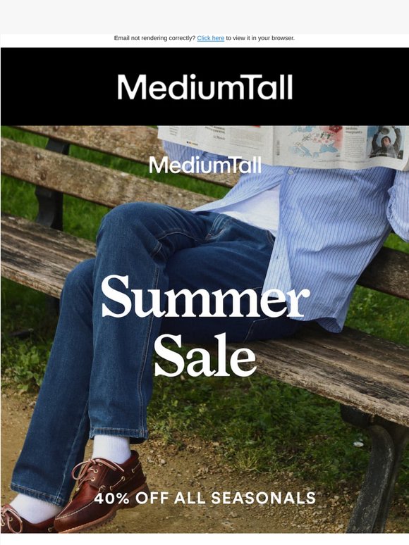 Summer Favorites at -40% Off 🌞