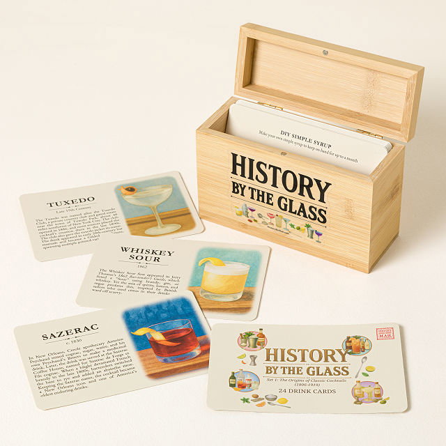 History by the Glass Cocktail Recipe Box