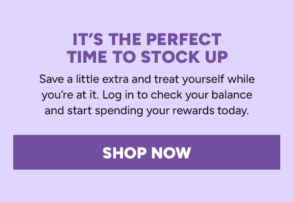Log In to Use Your Points! 