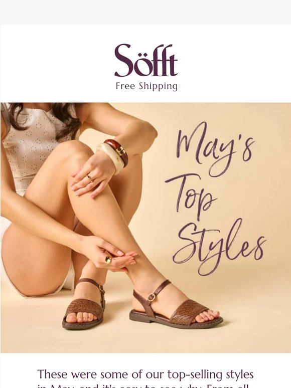 May's Top-Selling Styles