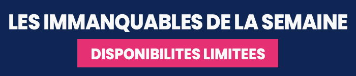 Disponibilités limitées