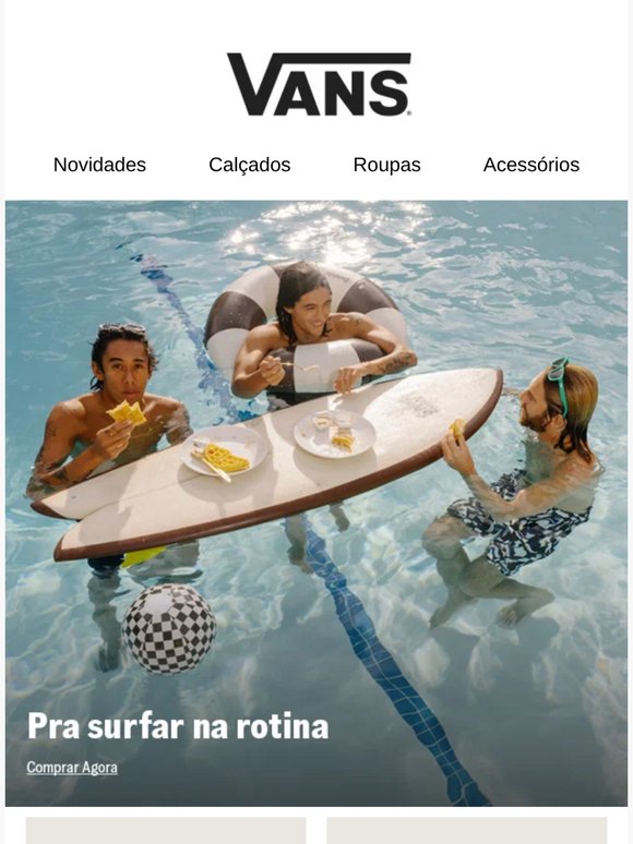 A essência do surf Vans 🌊