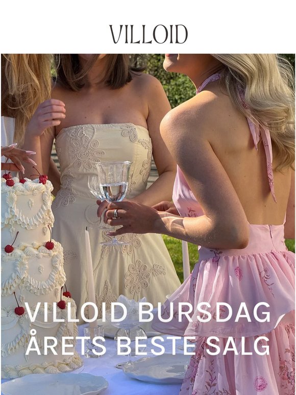 VILLOID 8 ÅR: Bursdagsgave til deg 💘