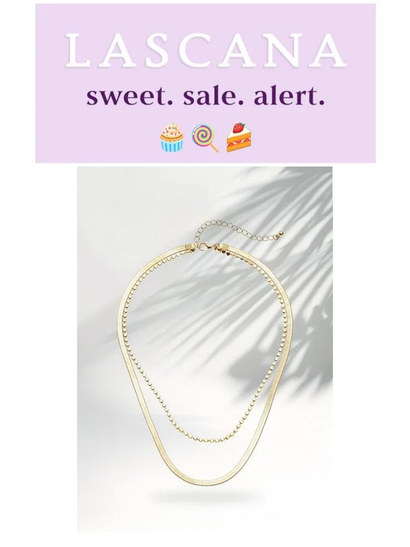 Guess what? Your item is on sale today 💕