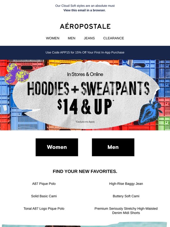 Hoodies & Sweats From $14? Yes, Pls.