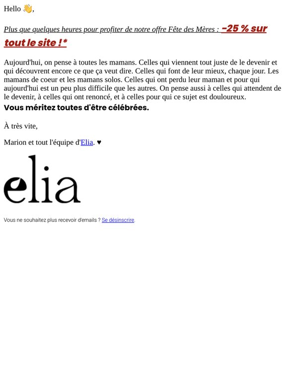 -25% : plus que quelques heures ⌛