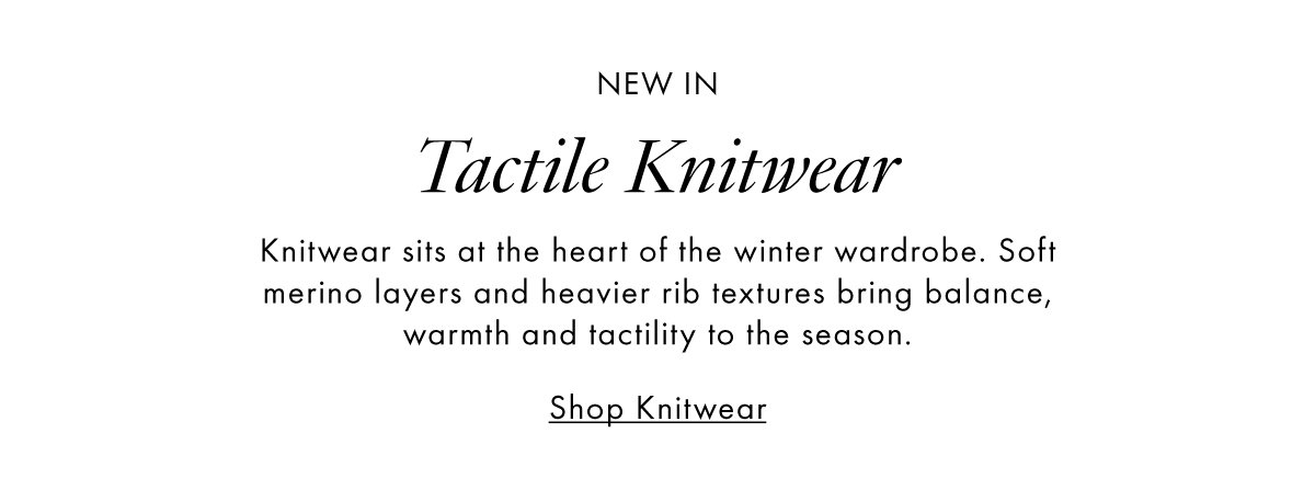 Knitwear