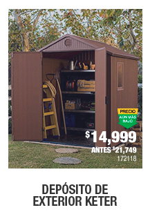 Depósito de exterior Keter