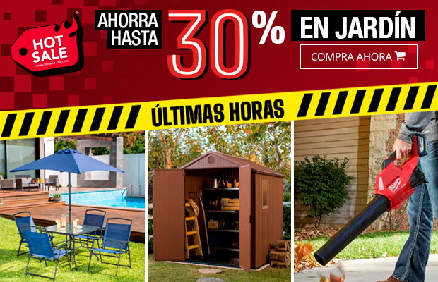 Hasta 30% de ahorro en Jardín!