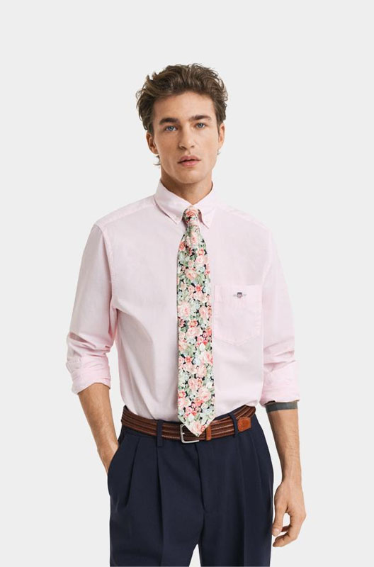 Gant Hemd Roze