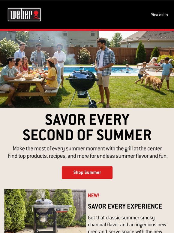 Take advantage of every summer grilling opportunity