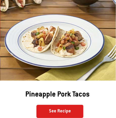 Pineapple Pork Tacos