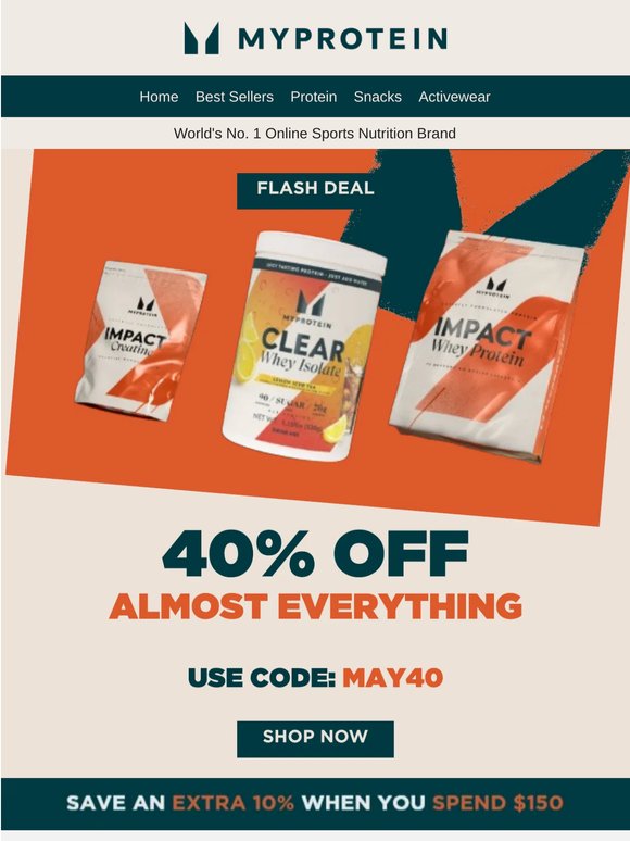 Last Chance 😱 40% off (almost) everything