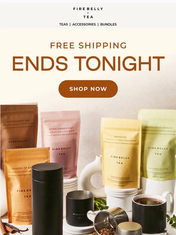 ⌛ Last Chance for Free Shipping
