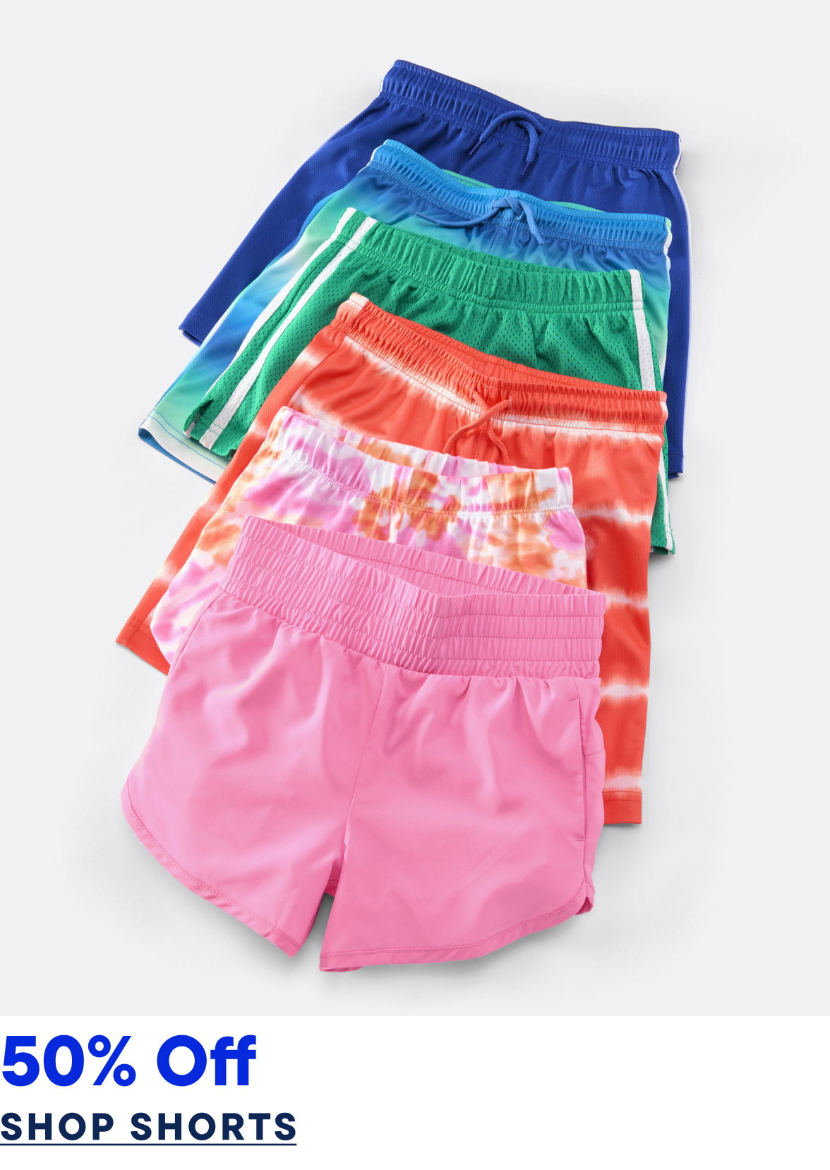 50% Off Shorts 
