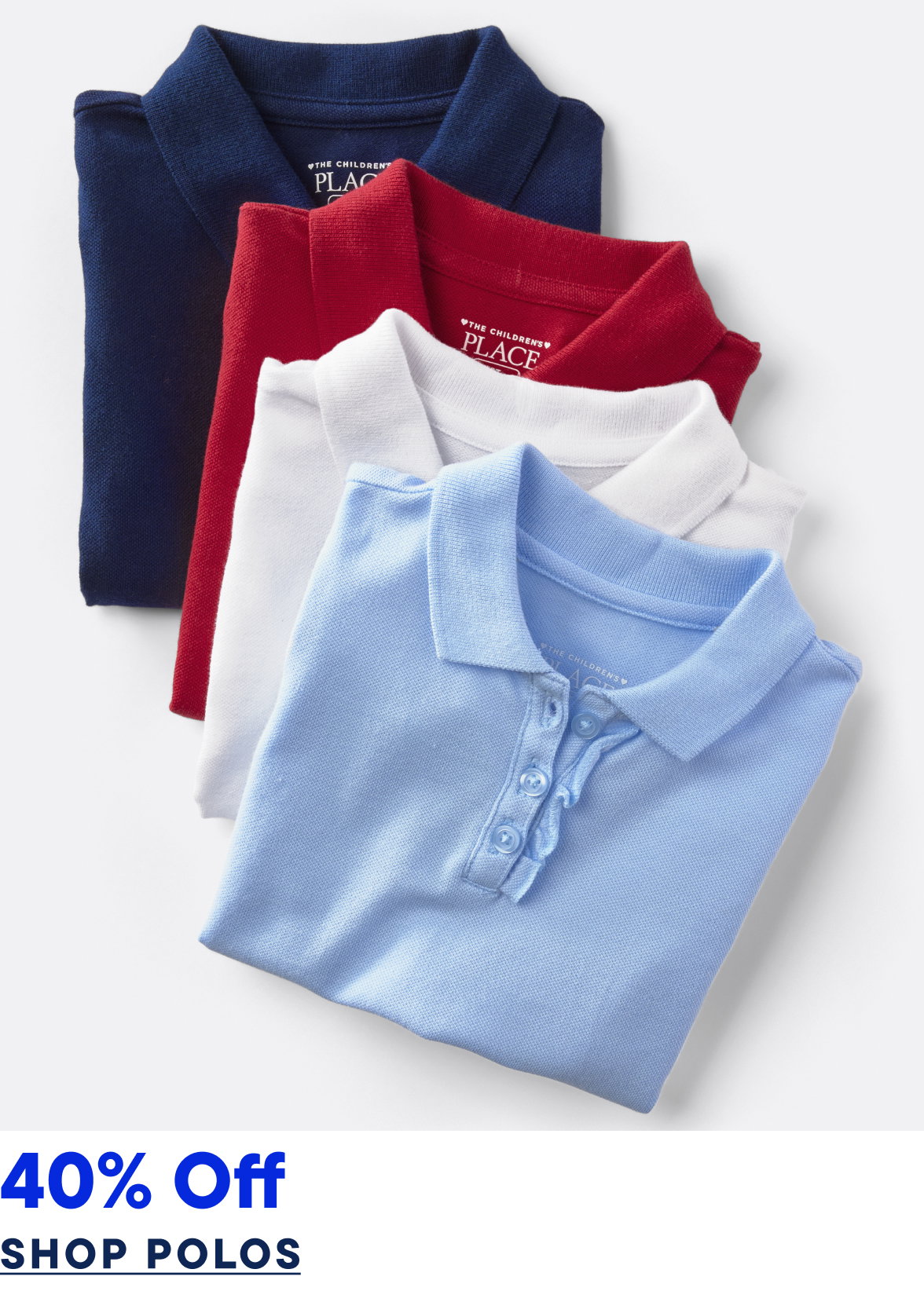 40% Off Polos 