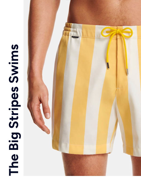 The Big Stripe Swims
