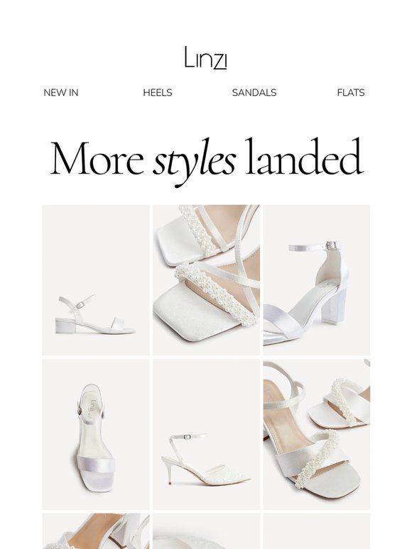 We've had a HUGE bridal restock