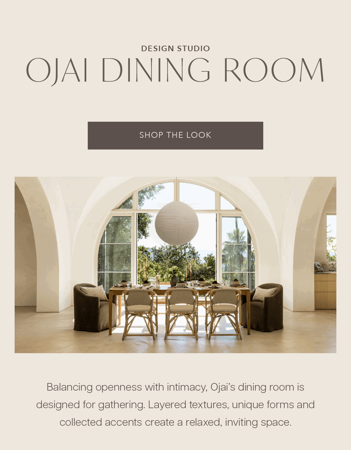 Ojai Dining Room: Shop the Look