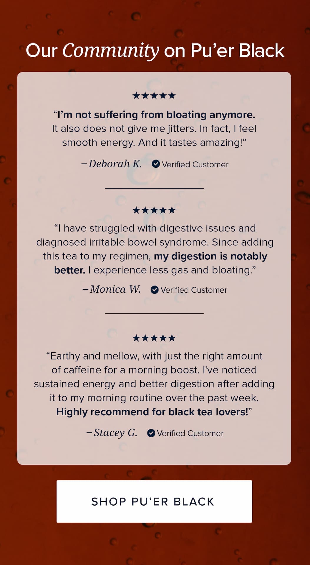 Pu'er Black Tea