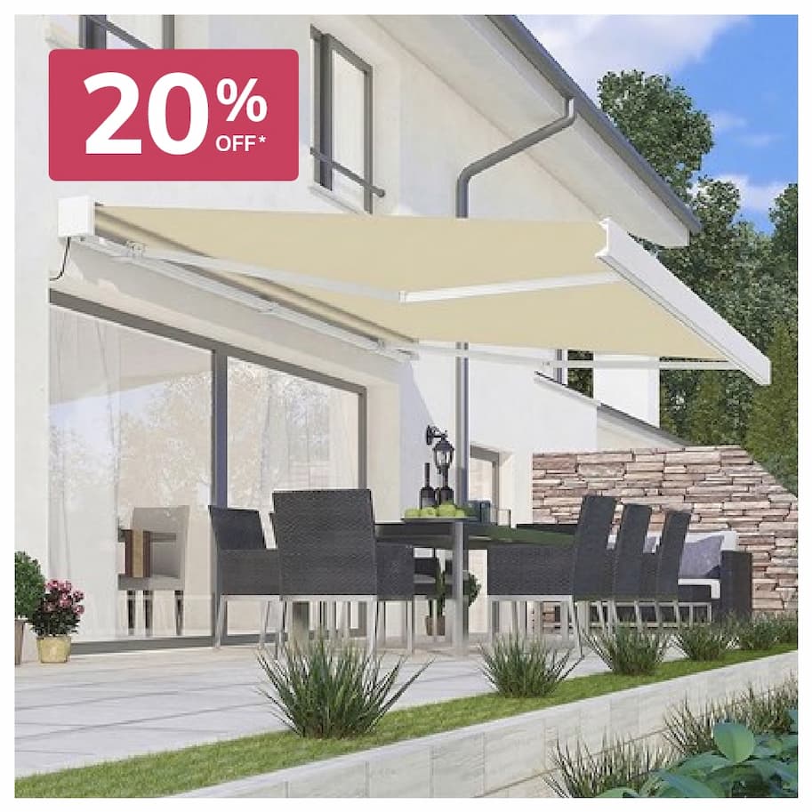 Deluxe Full Cassette Electric Awning