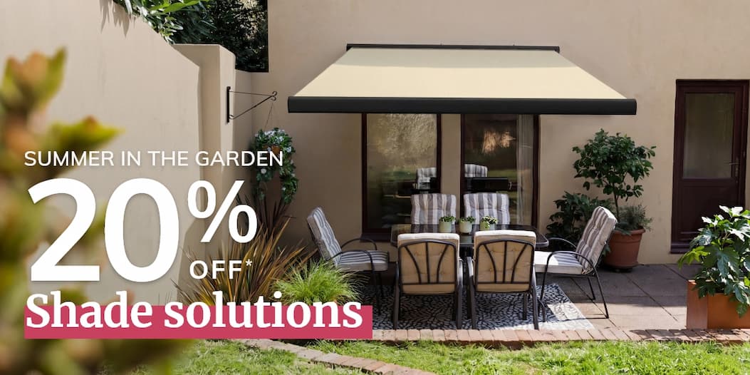 20% off shade solutions 