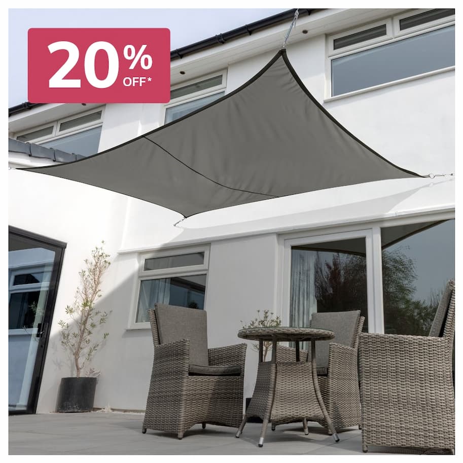 Sail Shade | Premium Waterproof | Charcoal