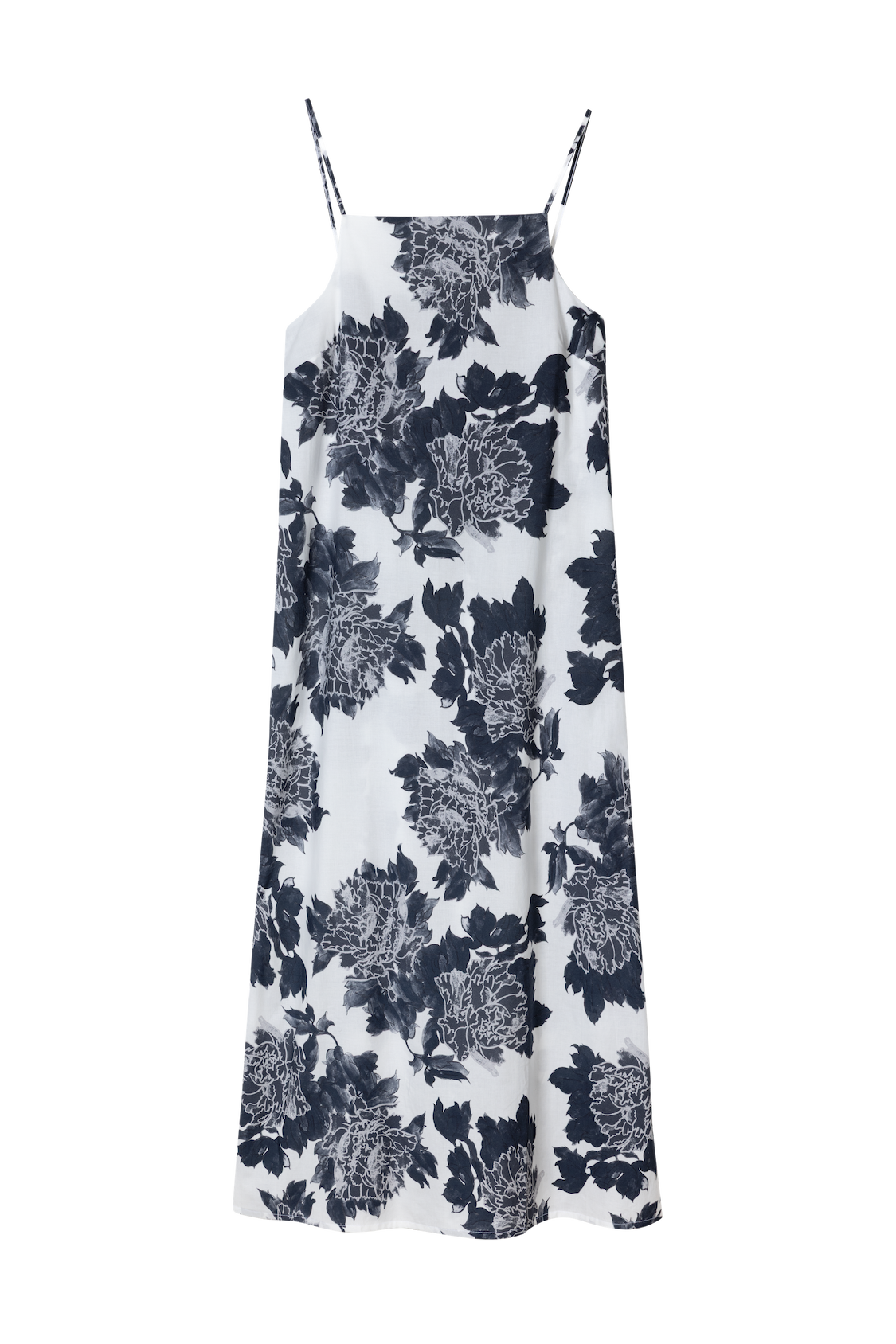 Square Nightie Peony White