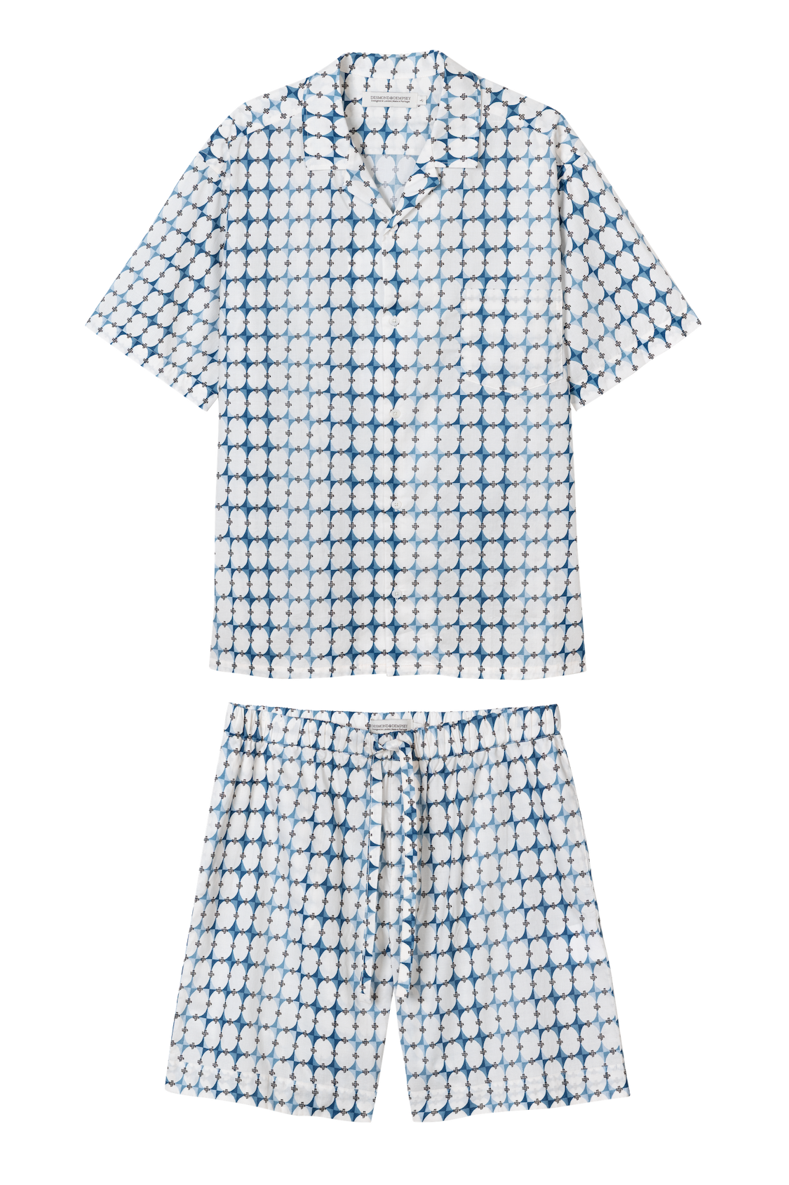 Men's Cuban Pyjama Set The Geo