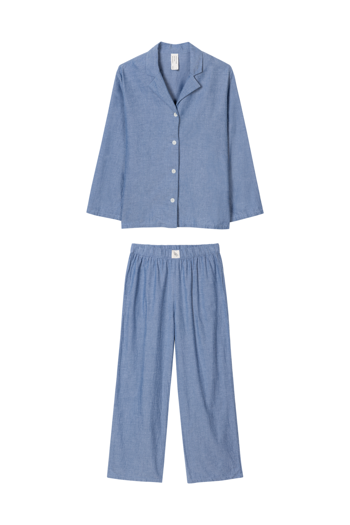 Womens 402 Long Set Chambray Blue