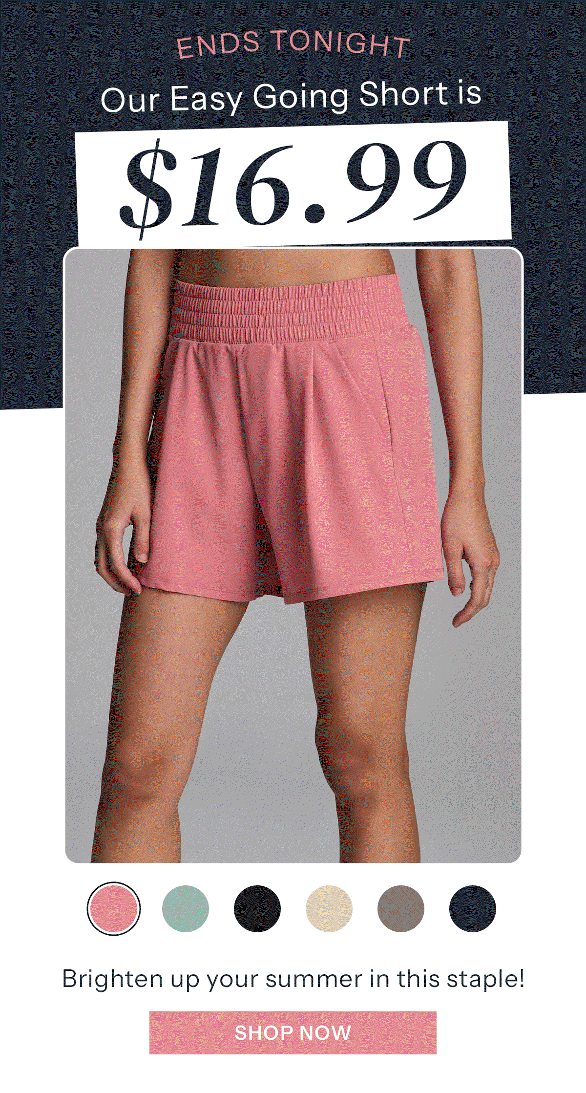 $16.99 Easy Going Walking Short