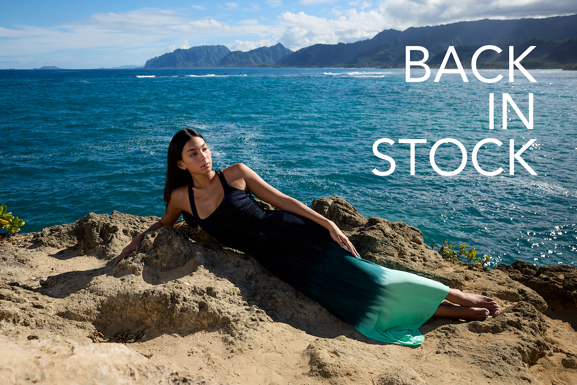 Back in stock summer ombre dress