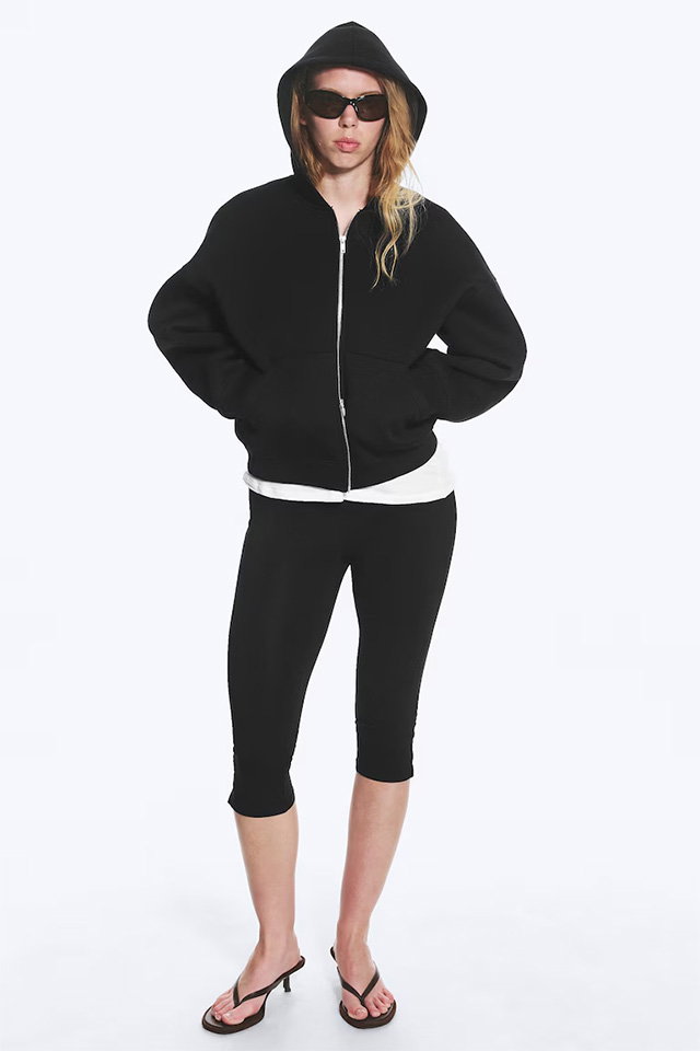 OVERSIZED SCUBA ZIP-HOODIE