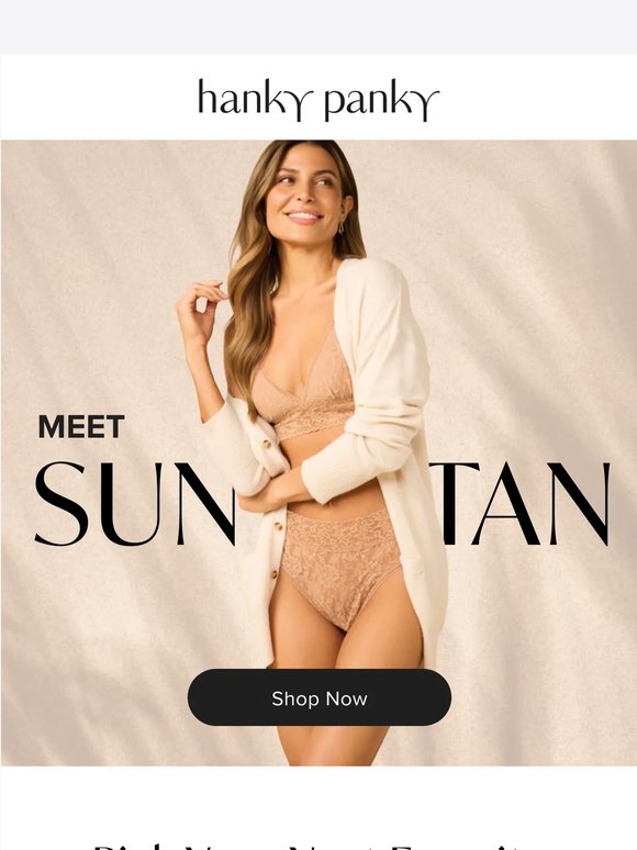 Meet Sun Tan Cotton ☀️