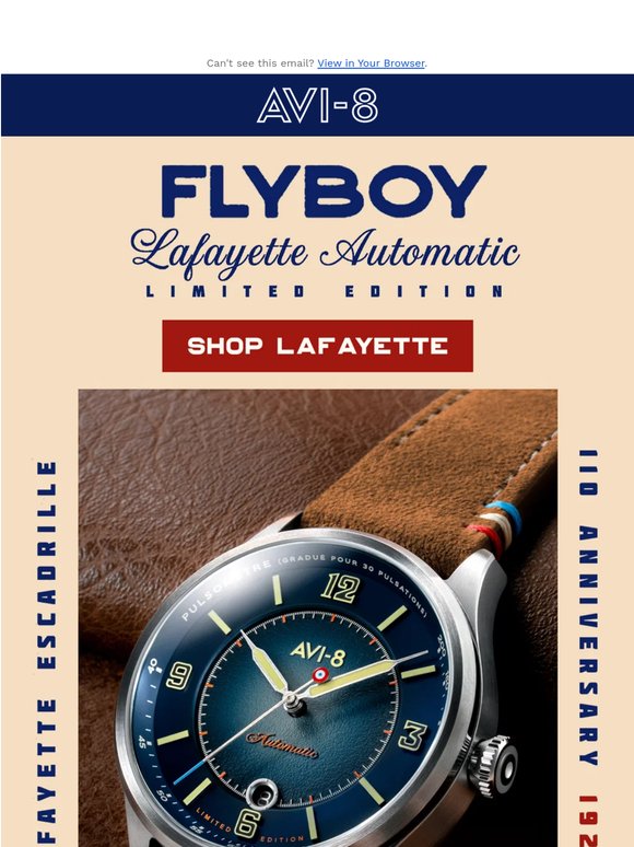 1️⃣1️⃣0️⃣ Years of the Lafayette Escadrille