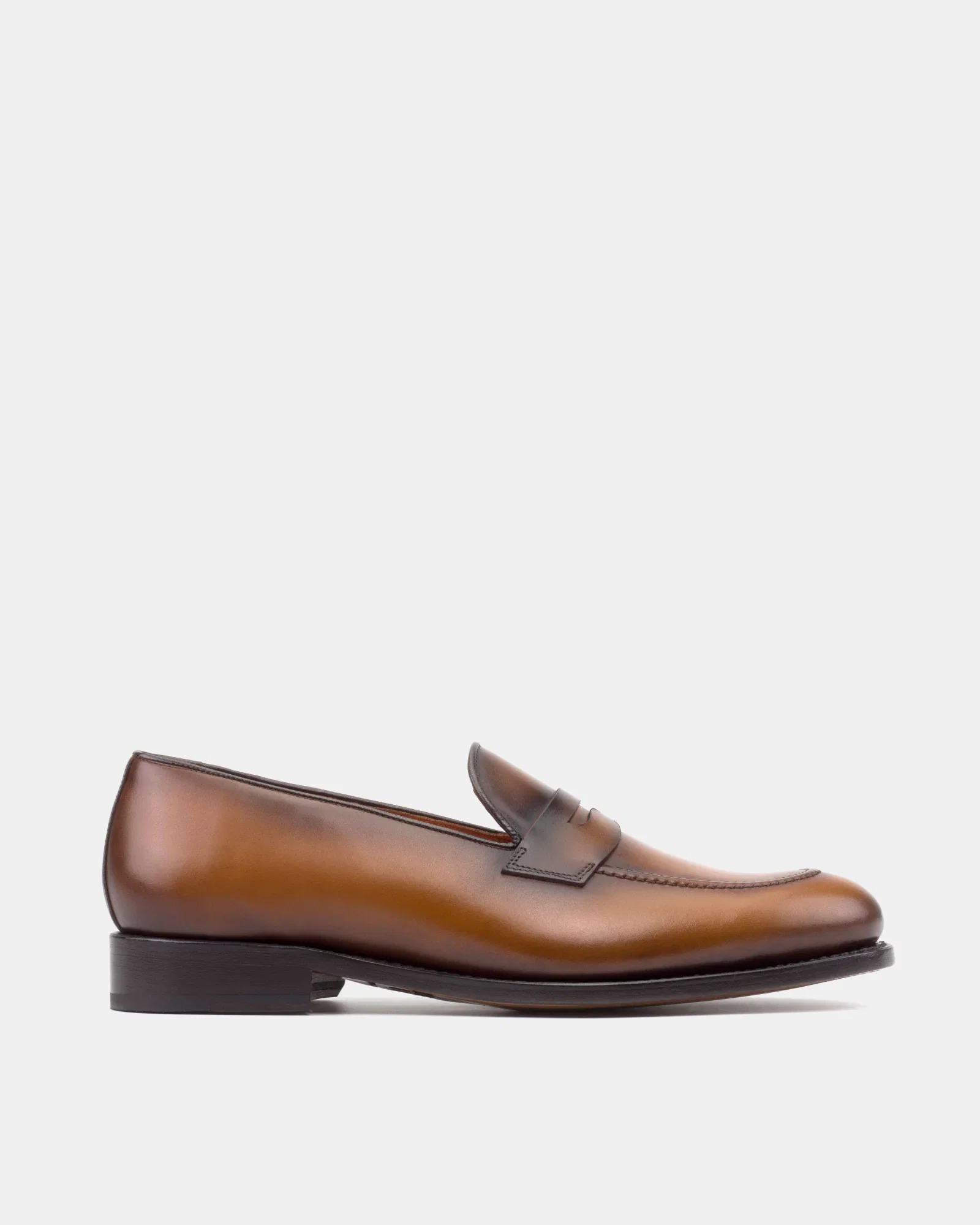 Image of Smith Cognac Penny Loafer - 675