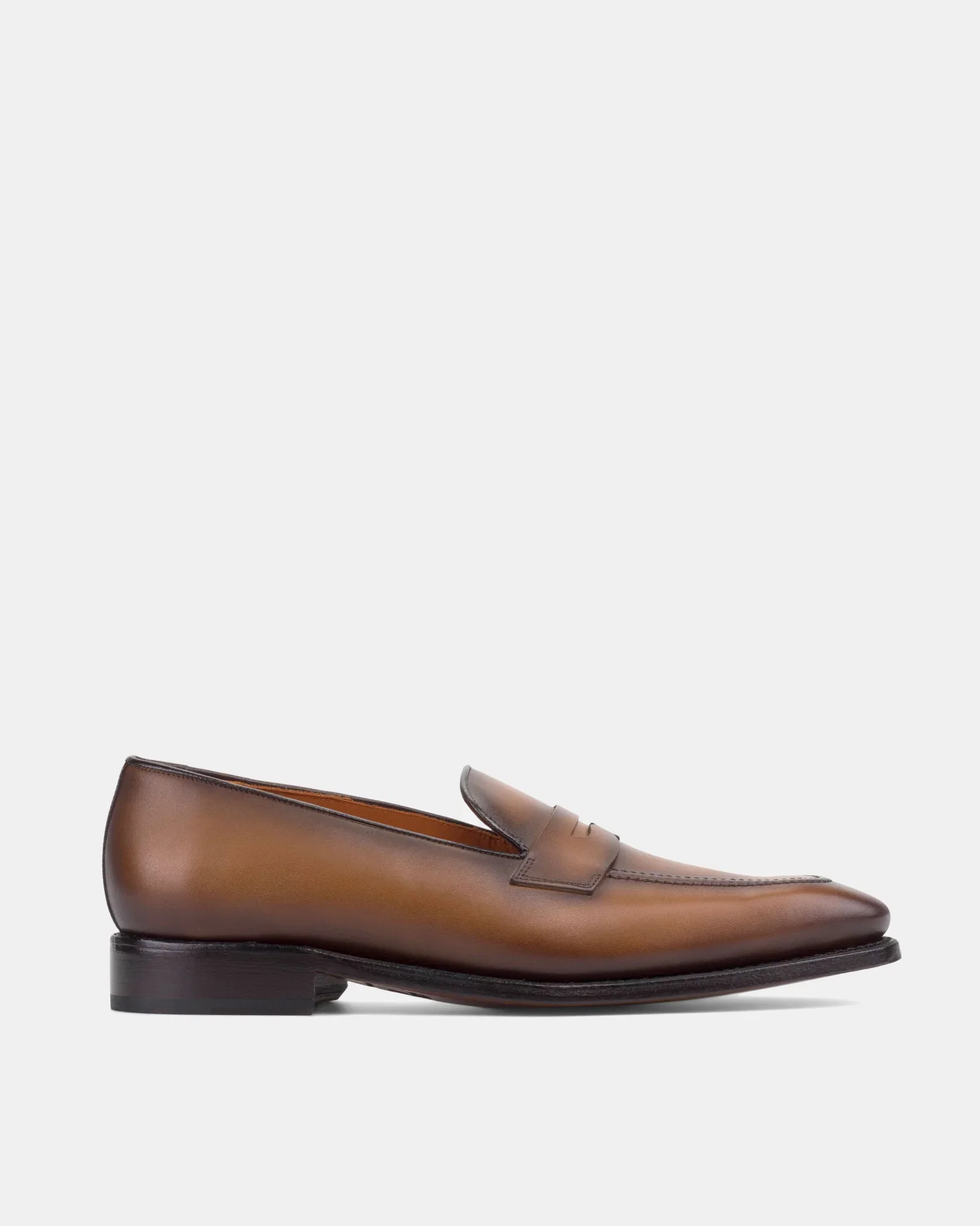 Image of Smith Cognac Penny Loafer - 722