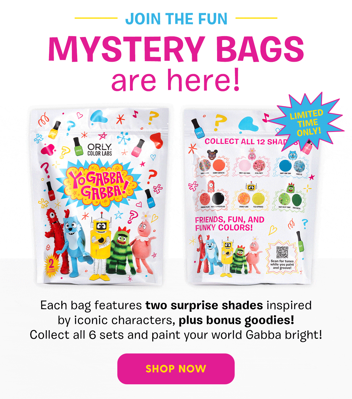 Yo Gabba Gabba Mystery Bags